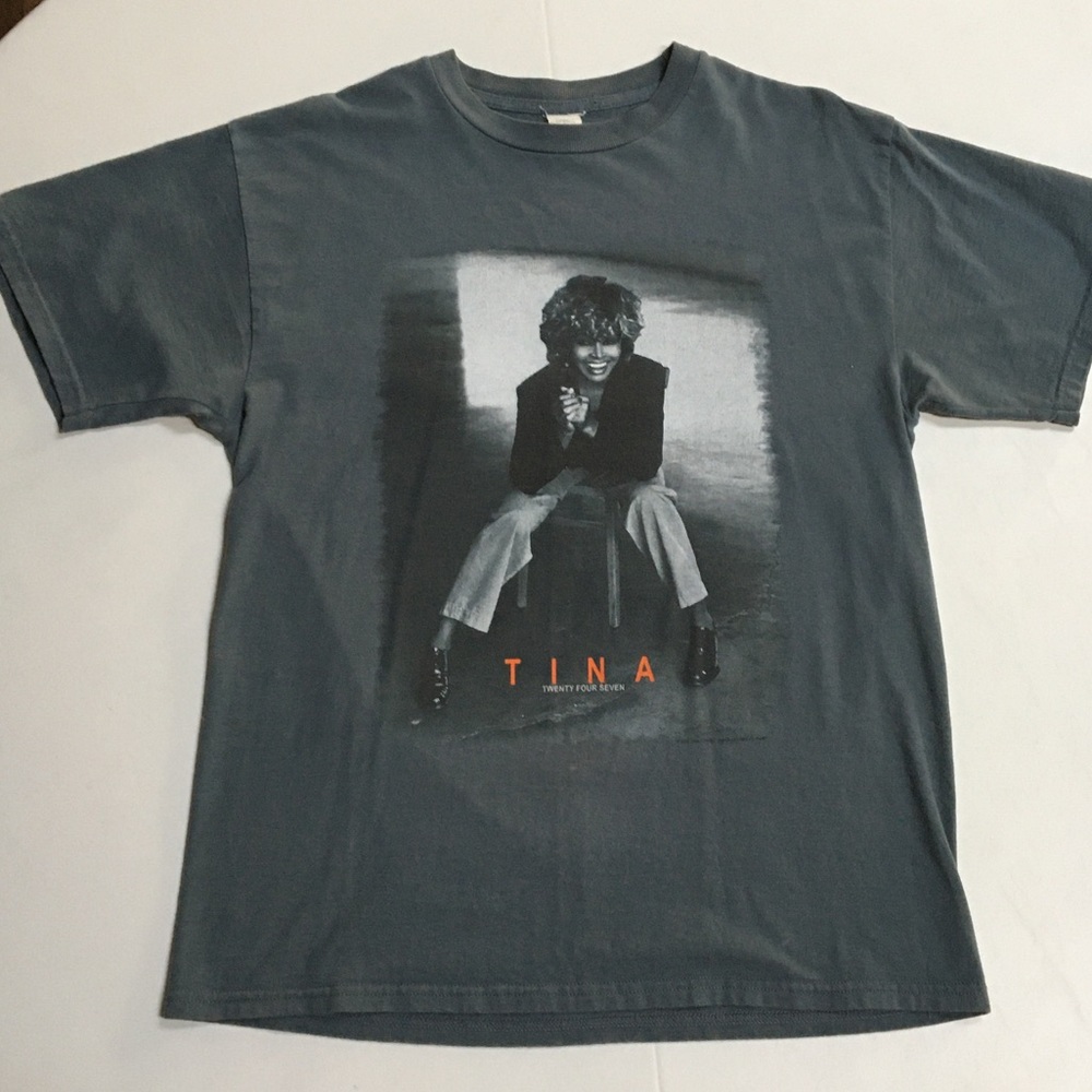 Vintage tina turner tour shirt